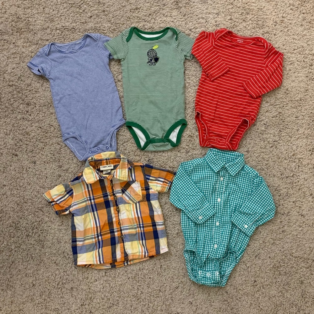 5 piece baby boy bundle